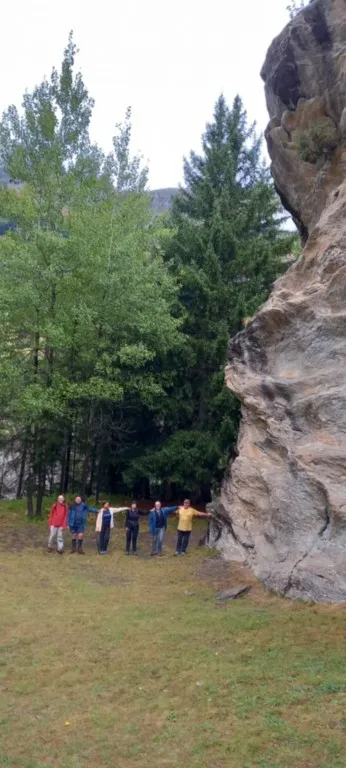 VAL CENIS : le rocher des Sarrazins