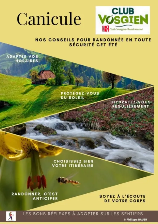 Canicule Club vosgien de Vagney